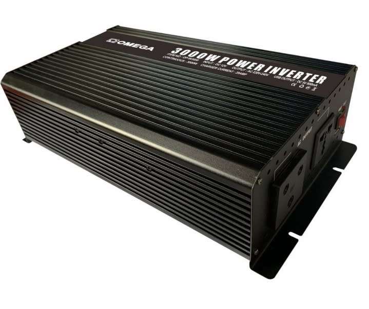 Omega OP-W3000 Power Inverter - Home Emergency or Car Installation