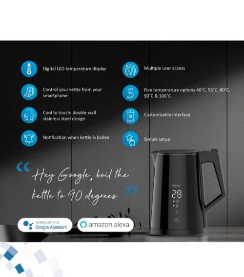 Smart kettle google home