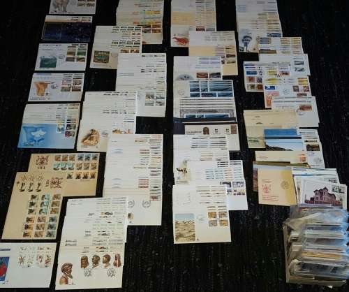 South West Africa ( SWA )  and Namibia  800 Items (300+ FDC 's and 480+ MaxiCards, Postal Cards)