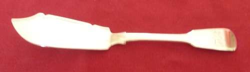 Georgian silver butter knife