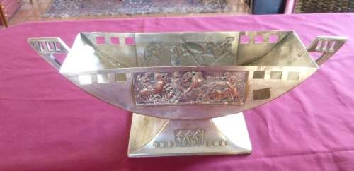 Large WMF art nouveau silver plated centre piece