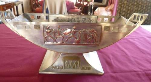 Large WMF art nouveau silver plated centre piece
