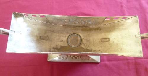 Large WMF art nouveau silver plated centre piece