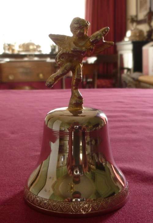 Silver plated bell