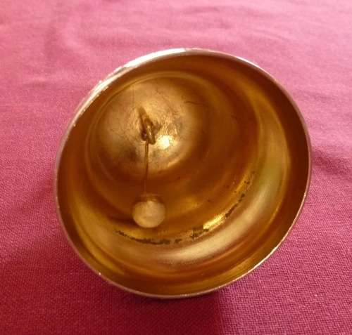 Silver plated bell