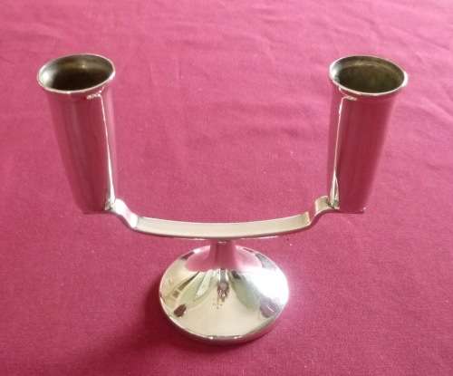 Silver plated candelabra