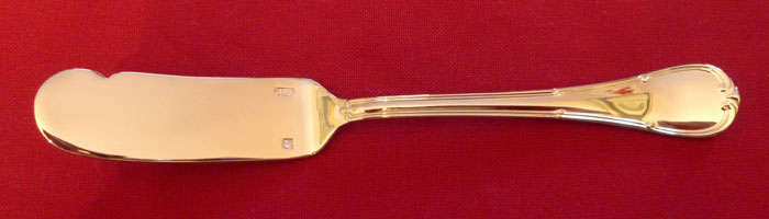 Silver plated butter knife