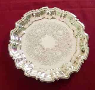 Silver plated tray