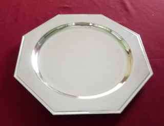 Heavy silver plated tray