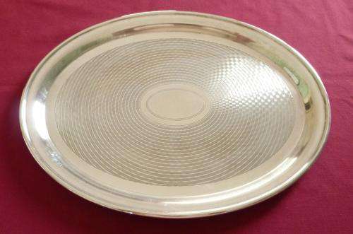 Silver plated tray