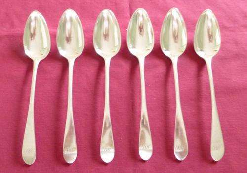 Superb set of Scottish celtic point tablespoons