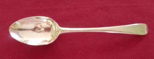Georgian Dessert spoon - Hester Bateman