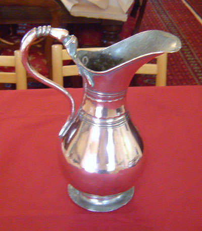 Large Persian copper ewer