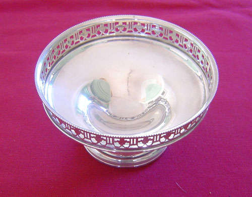 Silver sweet dish - Mappin and Webb