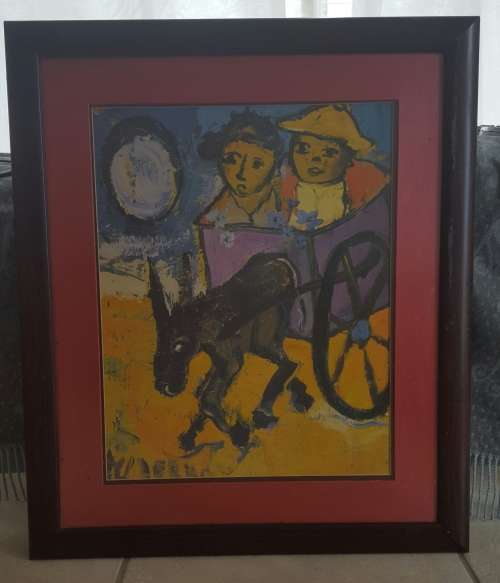 Framed Claerhout print 2