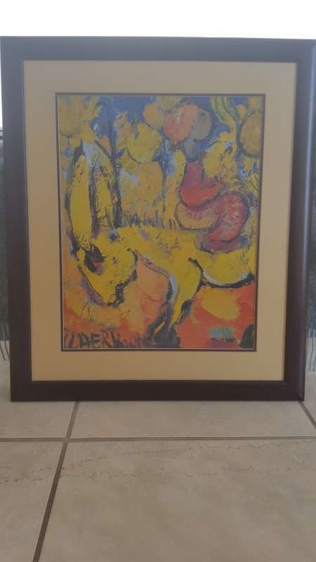 Framed Claerhout Print 3