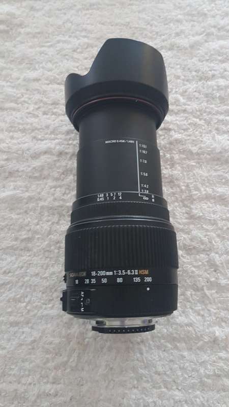 Sigma 18-200mm Lens