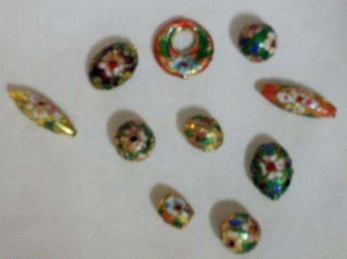 BEAUTIFUL CLOISONNE BEADS