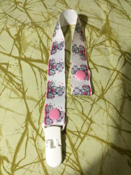 Pacifier / Dummy Clip - Tatty Teddy