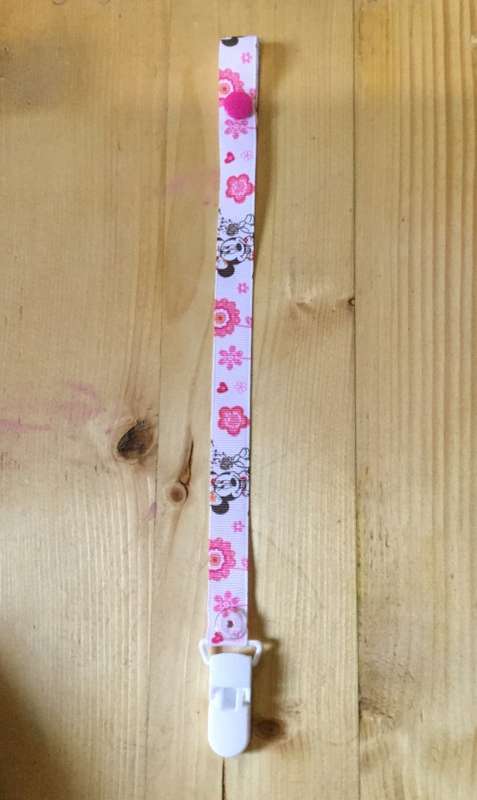 Pacifier / Dummy Clip - Minnie Mouse