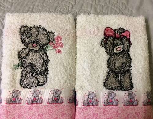 Tatty Teddy's  Burp Nappy (Spoegdoeke) - Twin Pack