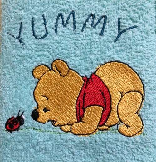 Baby Pooh Face Cloth Set