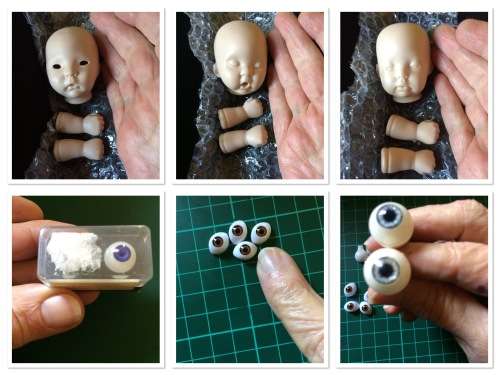 Porcelein Doll Parts - Bulk.