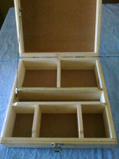 Fishing Tackle Box (Wood)
