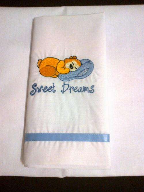 Teddy Sleeping Fitted Sheet for Baby - Cot