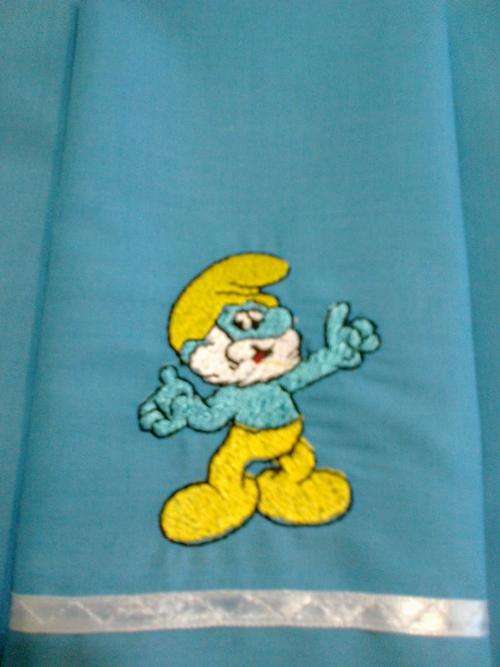 Smurfie Fitted Sheet for Baby - Cot