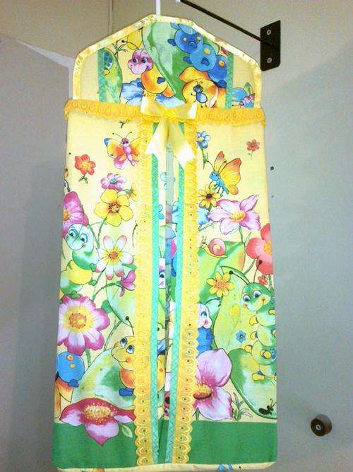 Lovely Nappy Stack Bag for Baby - 'Goggatjies' in a Garden