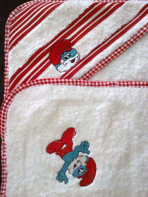 Hooded Towel Set - Smurfies