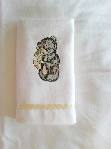 Tatty Teddie Flennie Fitted Sheet for Baby - Cot