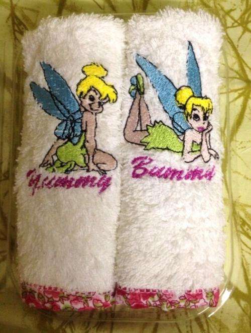 Tinkerbell Face Cloth Set for Baby