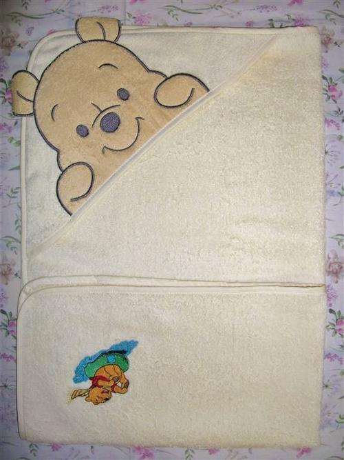 Winnie the Pooh Hooded Baby Towel
