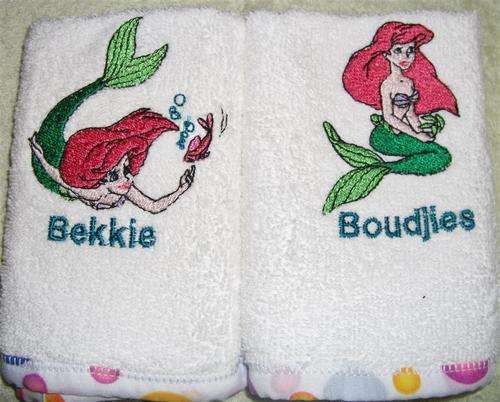 Mermaid Face Cloth Set for Baby