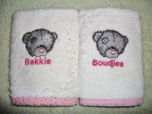 Tatty Teddy Face Cloth Set for Baby