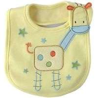 Carter's Appliqued Bib for a Baby Boy - Giraffe