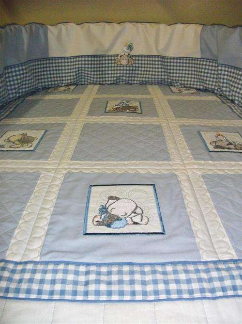 Zoo Babies Sleeping Cot Bedding Set - (9 Piece).