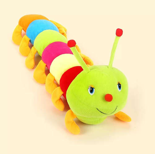 Bright, Happy colours Soft Toy Wurm.
