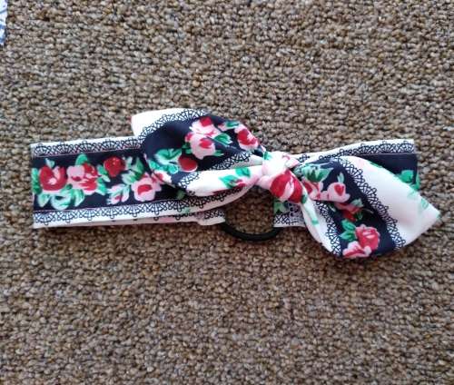 Romper and Headband - Poly Cotton - 6-9 months