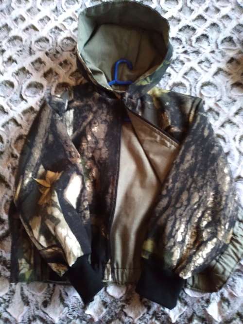 Camo  Jacket with Zip Front Opening.- Fully Lined (3 years)