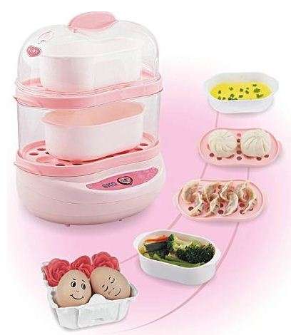 *NEW* 2 Layer Mini Food Steamer 300w