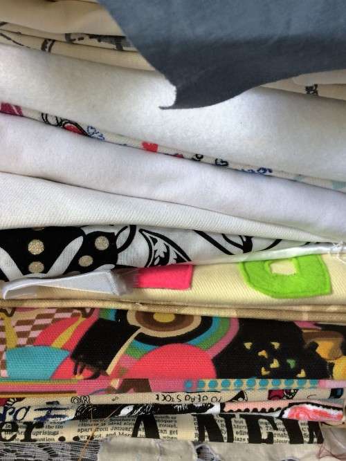 ASSORTED FABRIC BUNDLE NEW AND USED