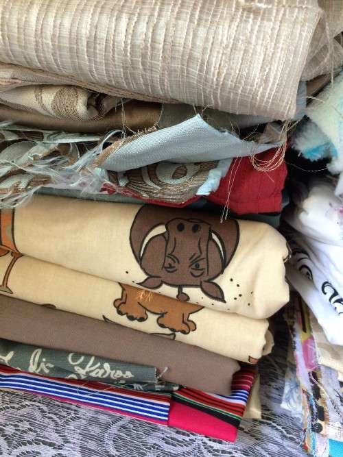 ASSORTED FABRIC BUNDLE NEW AND USED