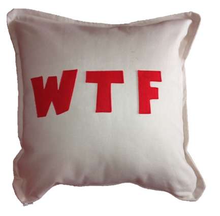 WTF Cushion Cover