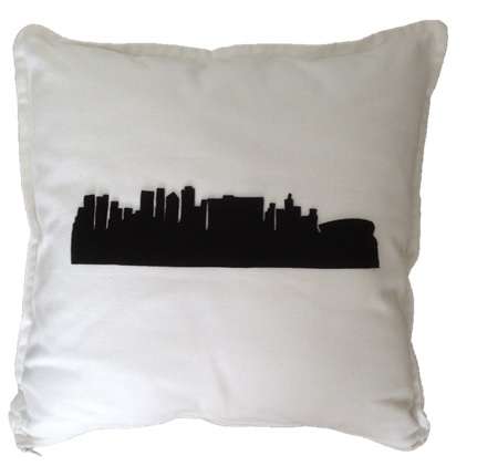 Cape Town Skyline Cushion Cover