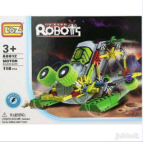MOTORIZED OX-EYED MOVING BUILDING BLOCK HOPPER