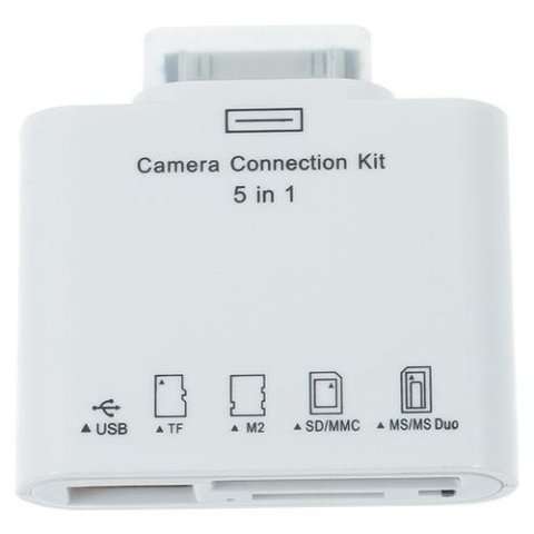 5 in 1 Camera Connection Kit for iPad 1, iPad 2 and iPad 3