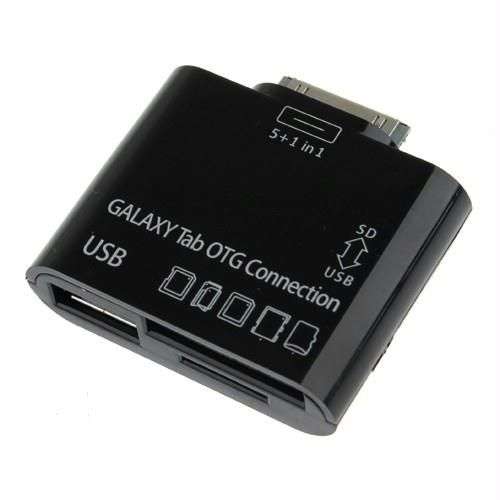 Samsung Galaxy Tab 5-in-1 Camera Connection Kit-Memory Card Reader